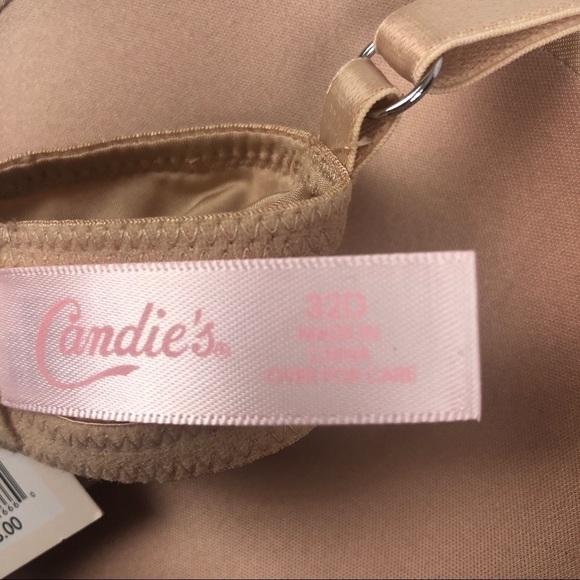 NWT CANDIES’S Women’s Push-up Bra Size 32D Tan - Picture 10 of 11